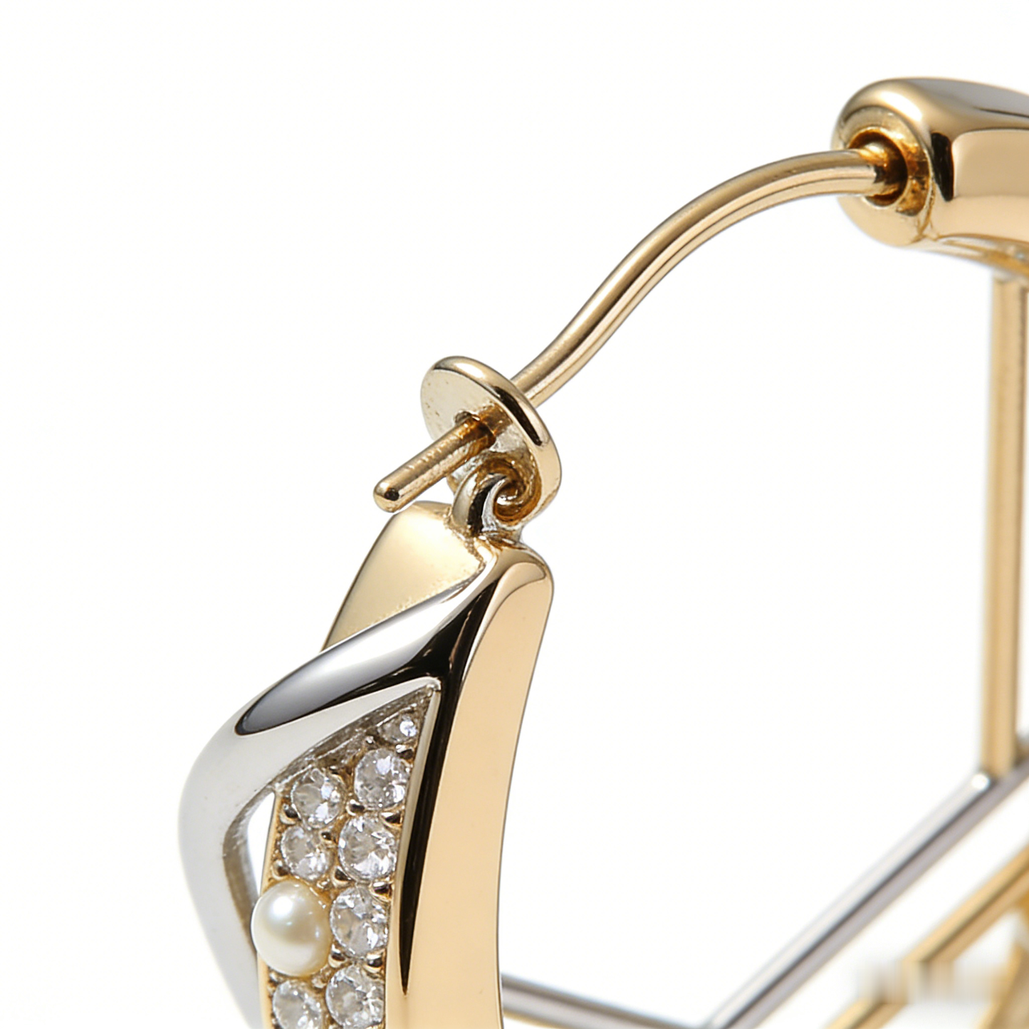 🪐 “Orbital Akoya Galaxy” – 22 Hours Precision Metal Work | Triple-Tier Interwoven Gold-Tone Arcs × Full Shimmer Orbit × Multiple Fl flawless Pearl Planetoids 🌠